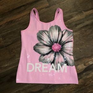 🔥FINAL PRICE REDUCTION🔥Justice Sequin Tank